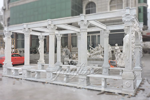 new marble garden pavilion design pergolas and …